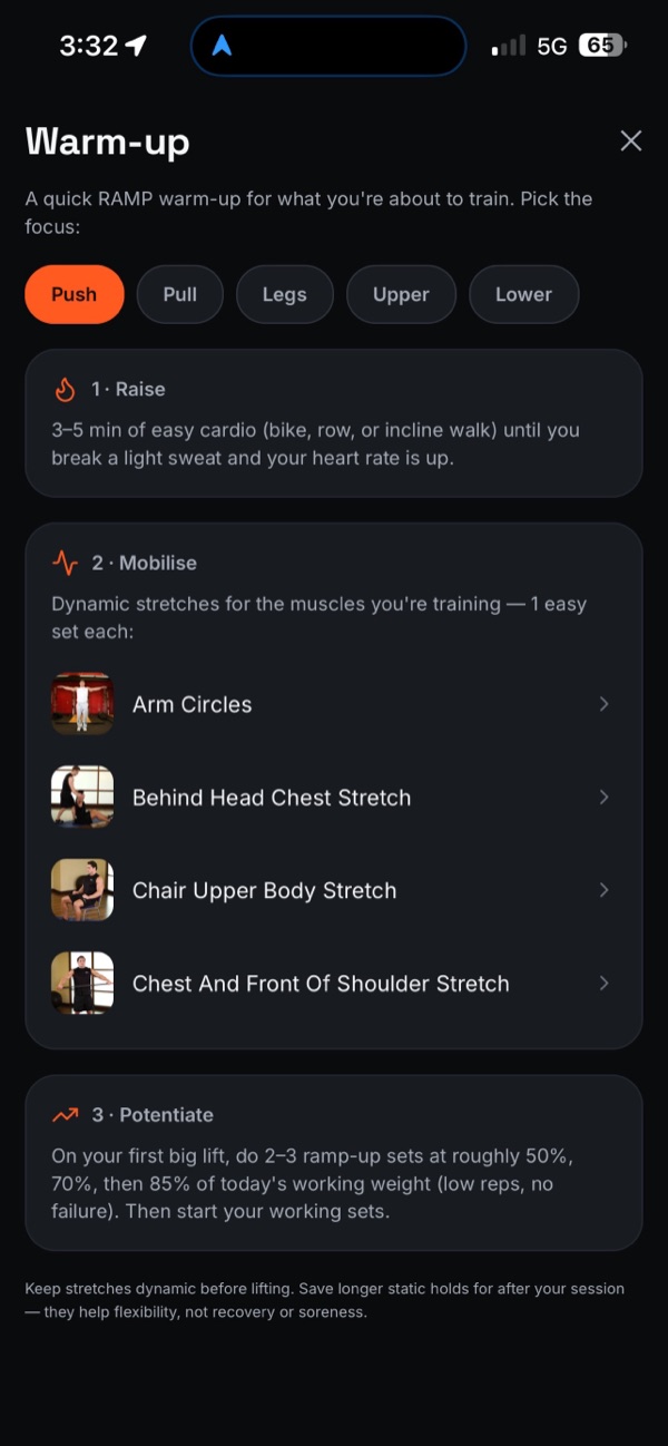 SquadPax app screen