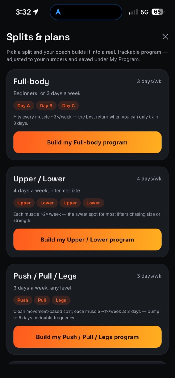 SquadPax app screen