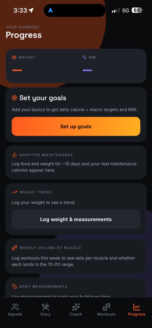 SquadPax app screen