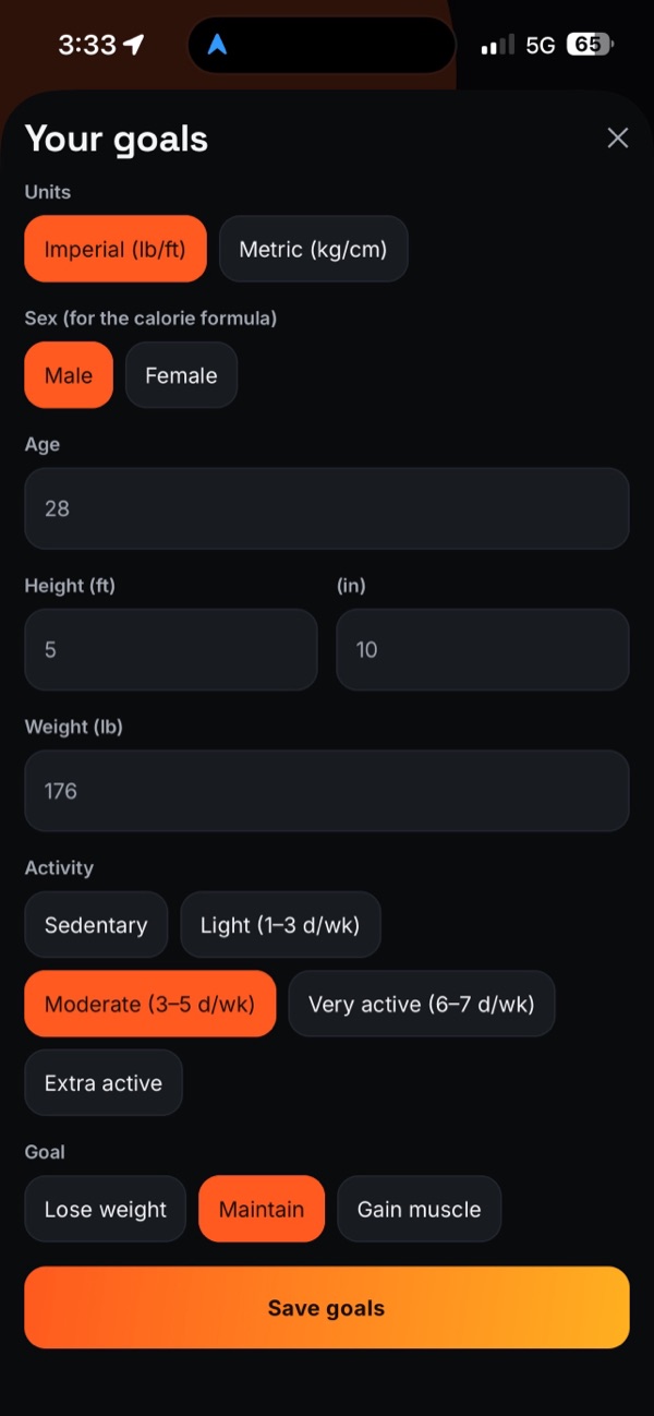 SquadPax app screen